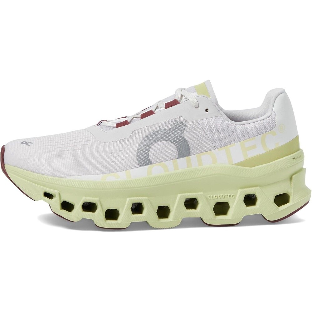 ON CLOUD MEN'S‎ CLOUDMONSTER ATHLETIC SHOES FROST/ACACIA NEW 13 - Picture 3 of 9